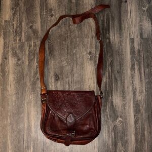 Vintage Komal’S  passion leather crossbody bag -
70s
